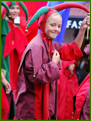 Gyklare i gruppen Pax. Medeltidsveckan 2008